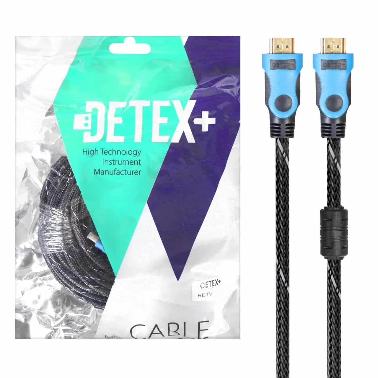 کابل 20 متری DETEX+ HDMI – مشکی