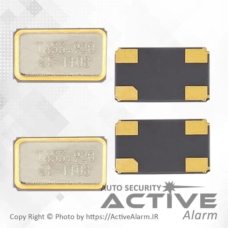 کريستال چهارپين T-433.920-SMD