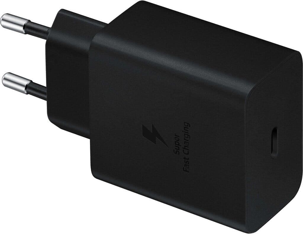 شارژر 45 وات سوپرفست گلکسی تب اس 9 پلاس سامسونگ / Samsung Galaxy Tab S9 Plus 45w Super Fast Charger + سوزن سیم‌کارت رنگ‌دار + سوپر فست شارژ / Super Fast Charge