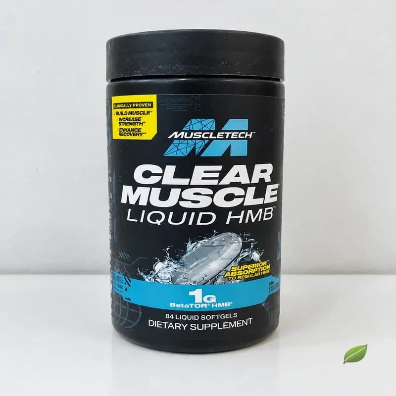 سافت‌ژل کلیر ماسل مایع اچ‌ام‌بی ماسل‌تک ۸۴ عددی | MuscleTech Clear Muscle Liquid HMB BetaTOR 84 Liquid Softgels