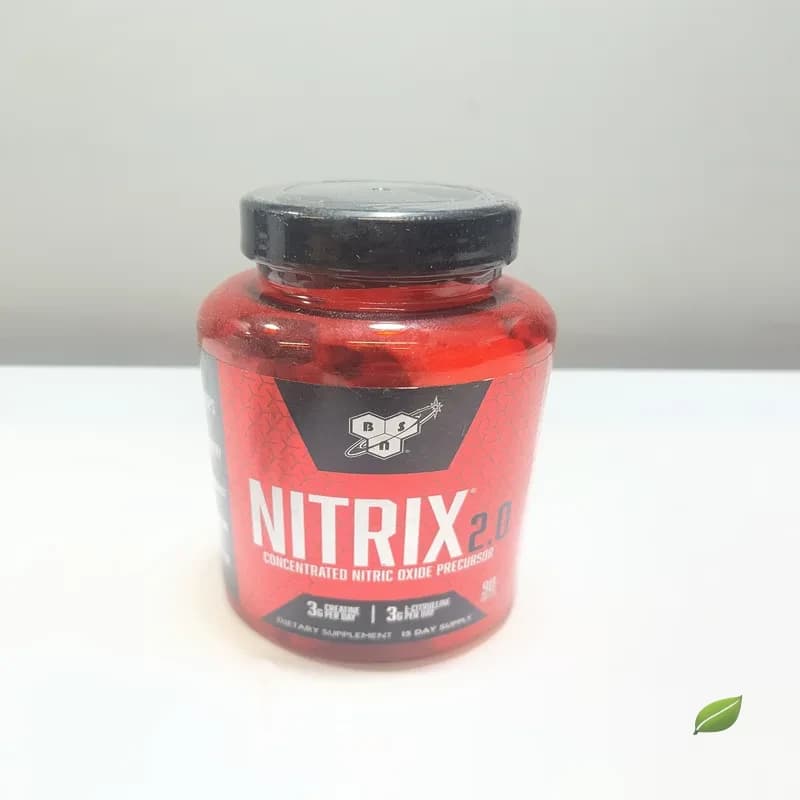 قرص پمپ عضلانی نیتریکس ۲.۰ بی اس ان ۹۰ عددی | BSN Nitrix 2.0 Concentrated Nitric Oxide Precursor 90 Tablets