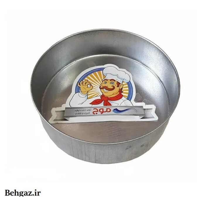 قالب کیک موج مدل گرد لبه بلند سایز 30