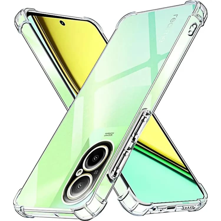 قاب گوشی ریلمی REALME C67 4G مدل ژله ای شفاف