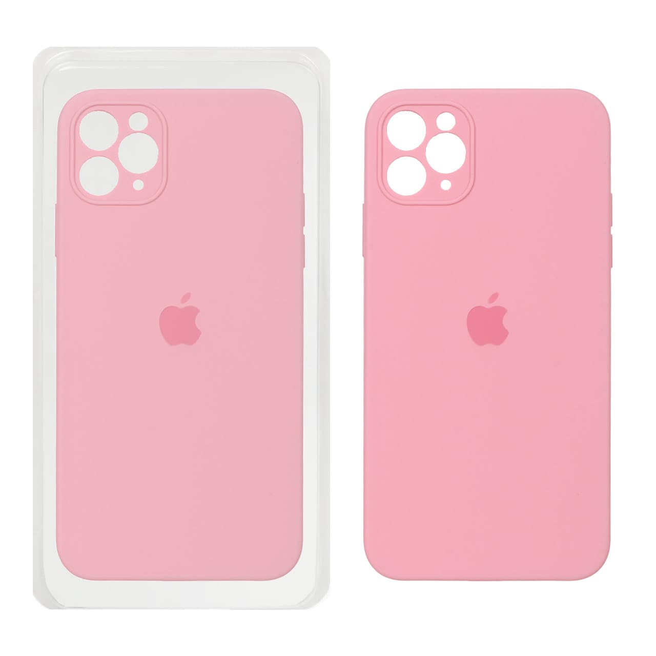 قاب سیلیکونی پاک کنی اورجینال ++A مدل Apple iPhone 11 Pro Max – صورتی (پک دار)