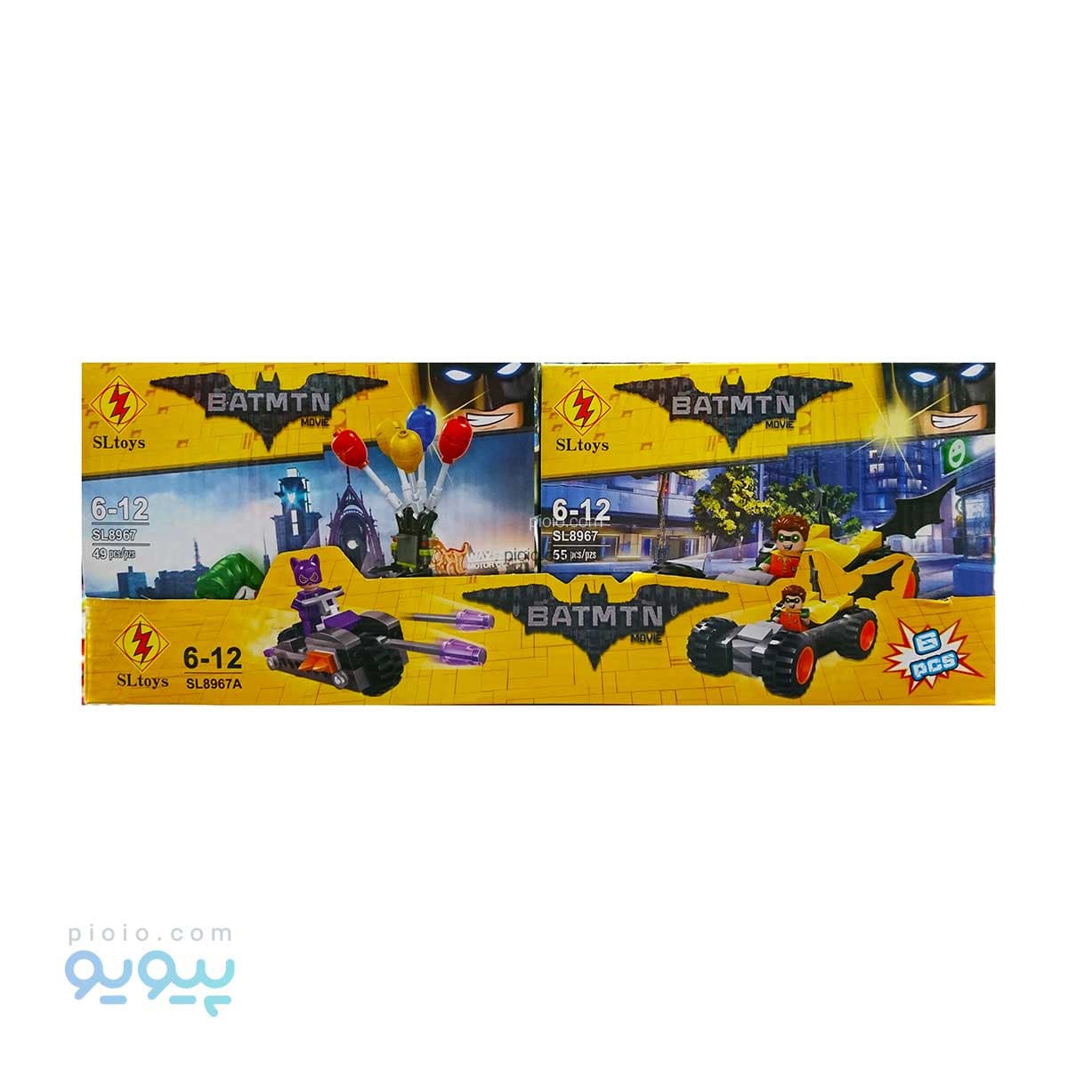 پک لگو 6 عددی بتمن SL TOYS ایتم 8967 تک و عمده