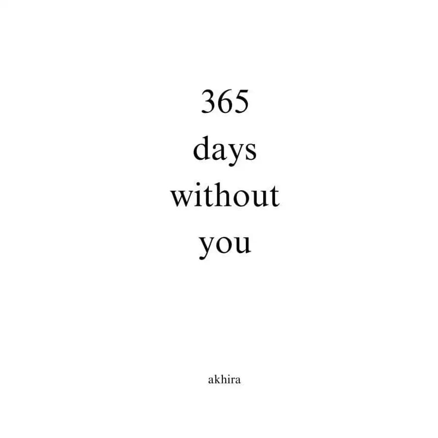 کتاب 365days without you اثر Akhira