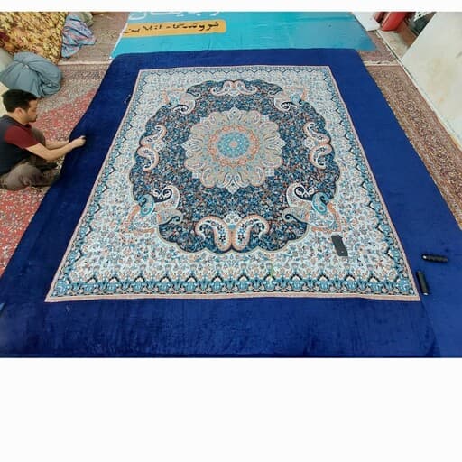 لحاف کرسی (4در4) دست دوز طرح ترنج درجه یک | روتختی و پتو | لحاف دست دوز | لحاف ارگانیک طبیعی | لحاف سنتی دست دوز | لحاف طبی باکیفیت | لحاف سنتی | پتو باکیفیت طبی | لحاف راحت | لحاف طبیعی | پشم خالص شس