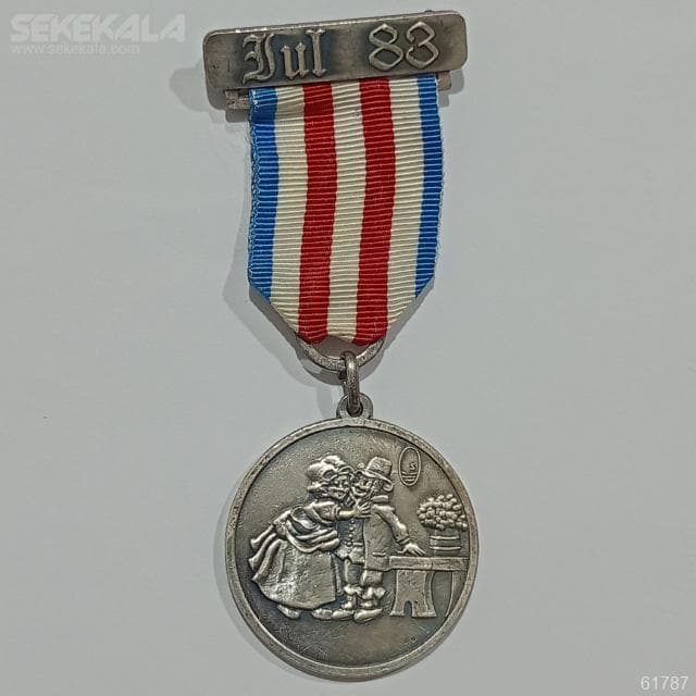 مدال کلکسیونی یادبودی دانمارک 1988 (روبان فابریک)