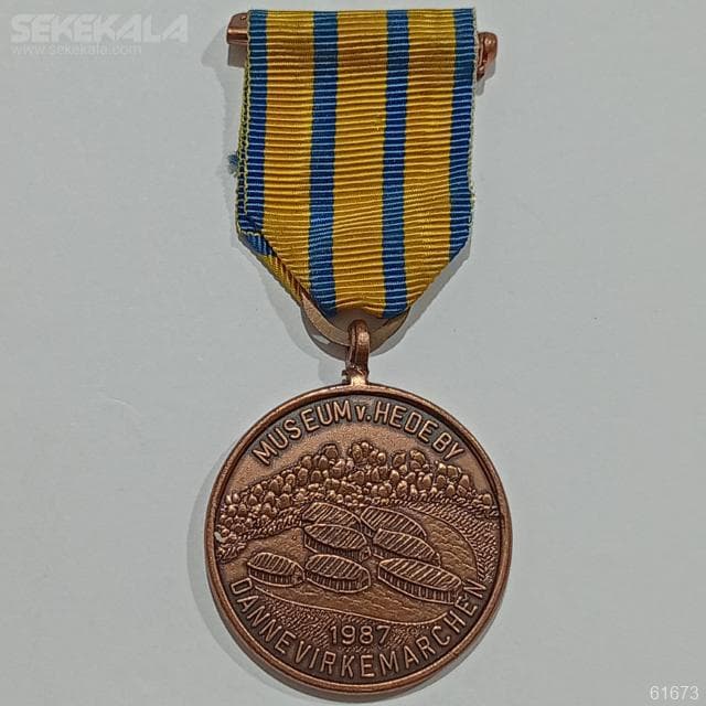 مدال کلکسیونی دانمارک 1987 (روبان فابریک)