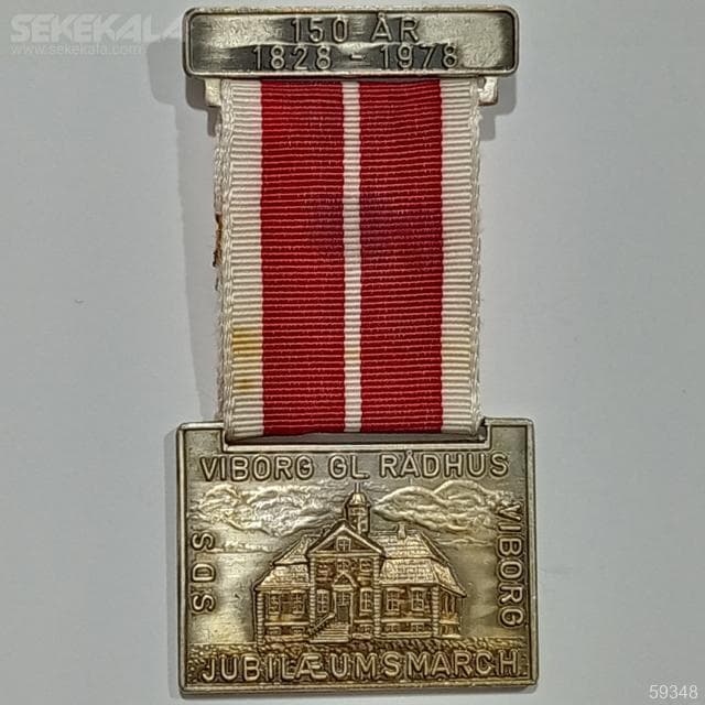 مدال کلکسیونی دانمارک 1978 (روبان فابریک)