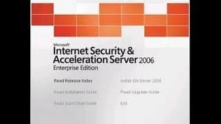 نرم افزار ویندوز MICROSOFT INTERNET SECURITY AND ACCELERATION SERVER 2006 STANDARD AND ENTERPRISE
