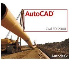 نرم افزار ویندوز Autodesk Autocad Civil 3D 2008