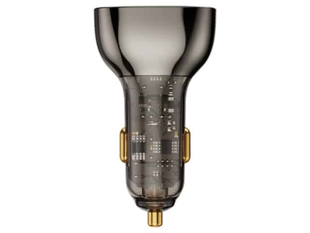 شارژر فندکی فست شارژ تایپ سی و یو اس بی 80 وات ویوو PC700 — تصویر ۲