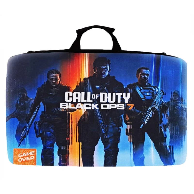 کیف کنسول بازی Game Over PS5 طرح Call Of Duty Black Ops 7 — تصویر ۲