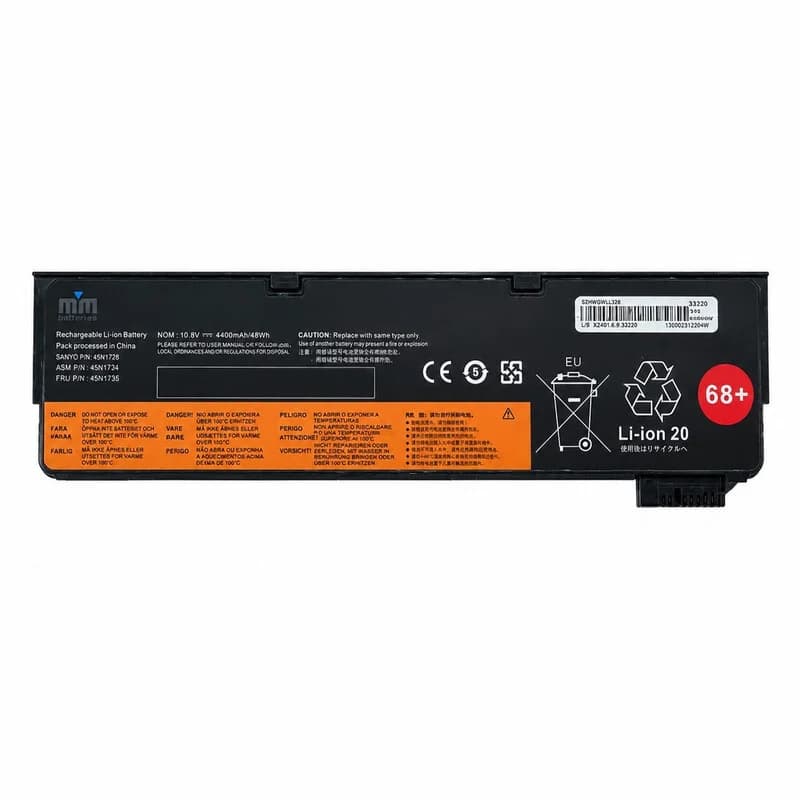 باتری لپ تاپ لنوو ThinkPad X240h 45N1735 6Cell — تصویر ۲