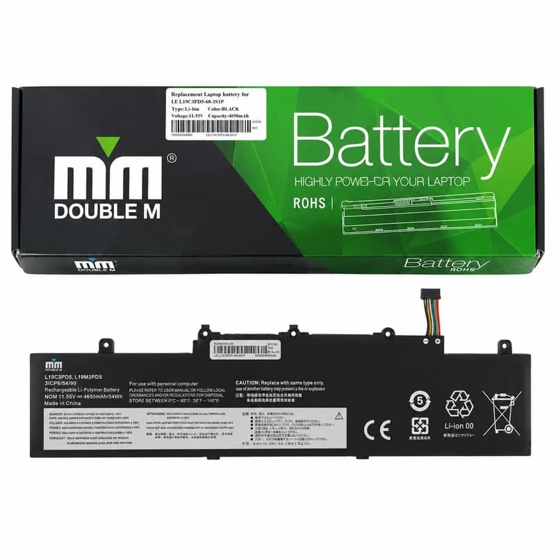باتری لپ تاپ لنوو ThinkPad E14 / E15 L19C3PD5 6Cell