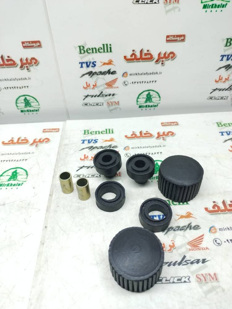 ست کامل لاستیک باک موتور اپاچی 150 160 180 اصلی