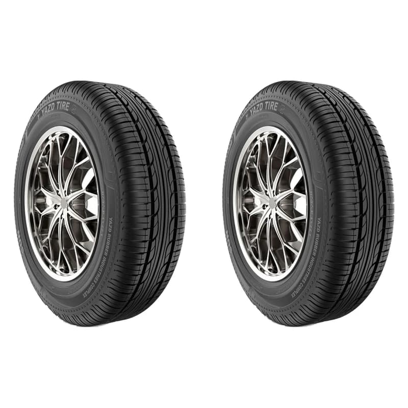 لاستیک یزد تایر سایز 175/60/13 گل سان (SUN) – دو حلقه