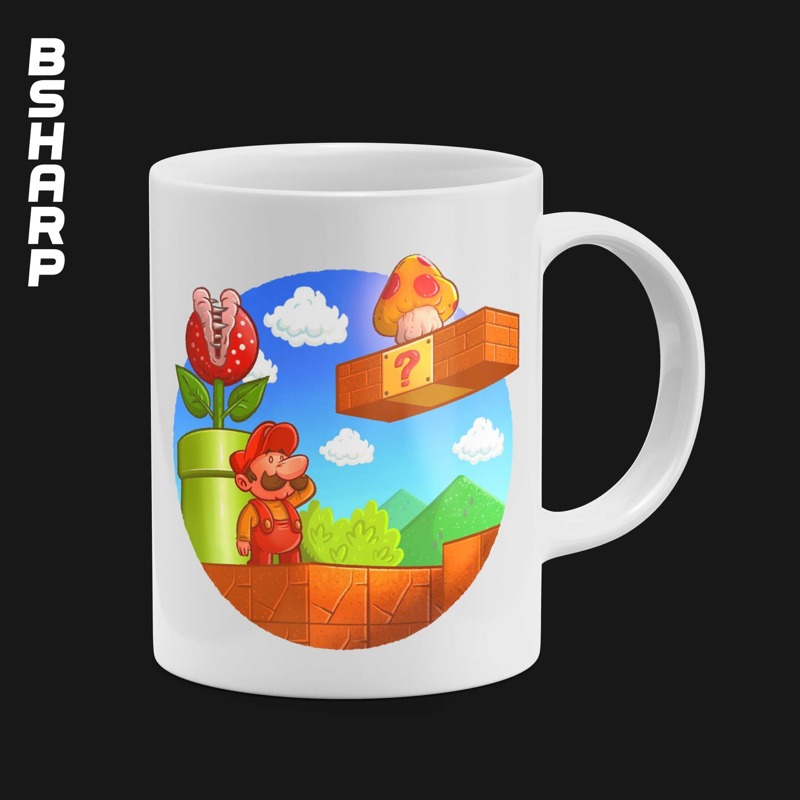ماگ Super Mario طرح تفکر