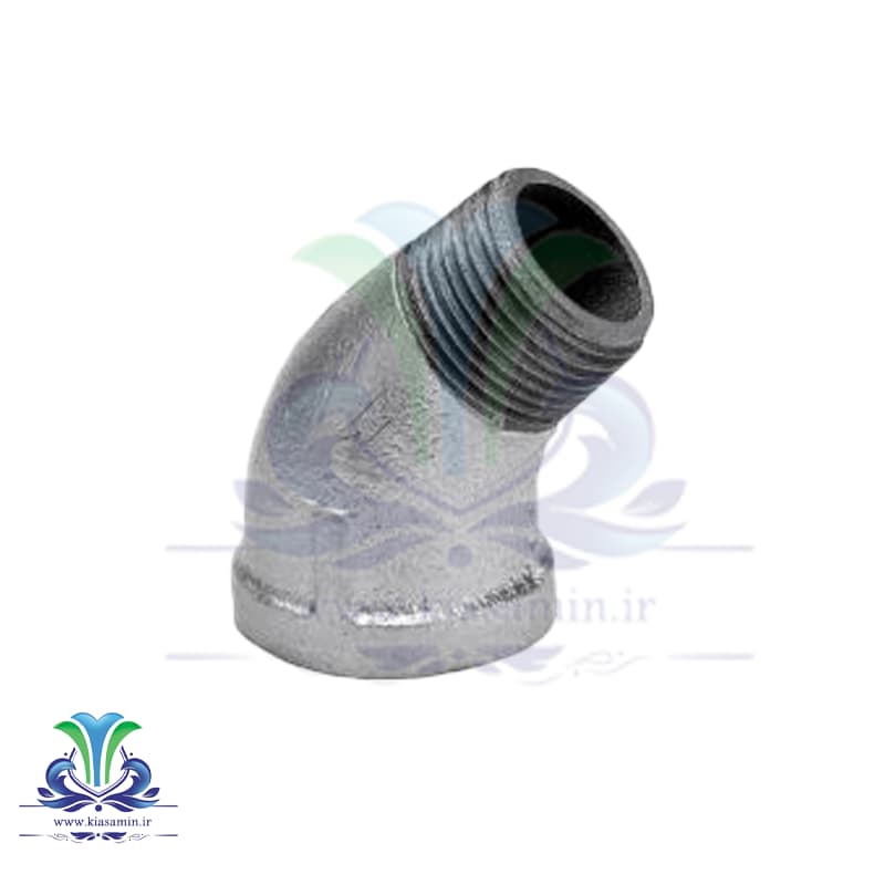 چپقی 45 درجه گالوانیزه — تصویر ۲
