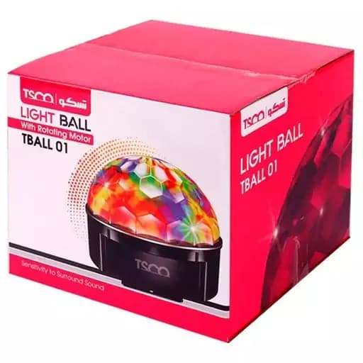 چراغ رقص نور تسکو مدل TBALL 01