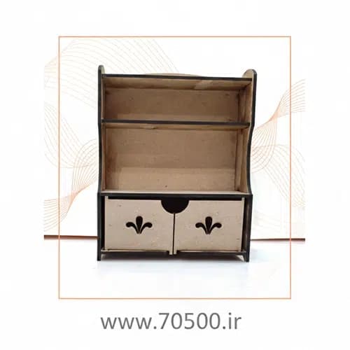 کتابخانه مینیاتوری خانه عروسکی