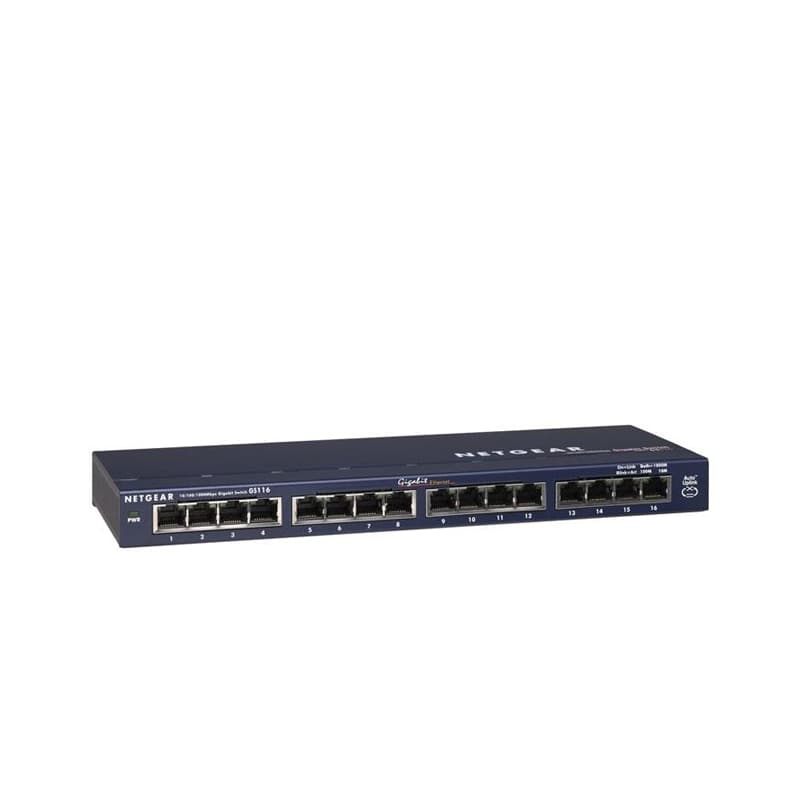 سوییچ 16 پورت غیر مدیریتی و دسکتاپ نتگیر مدل GS116 v2