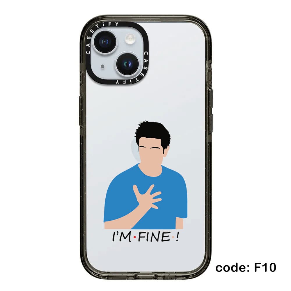قاب شفاف چاپی سفارشی (کد 0436) مدل فرندز – friends مناسب برای گوشی موبایل شیائومی ردمی Xiaomi Redmi Note 8 / Note 8 Pro / Note 9 / Note 9S / Note 9 Pro / Note 10 Pro / Note 10 Pro Max / Note 11S / Not — تصویر ۸