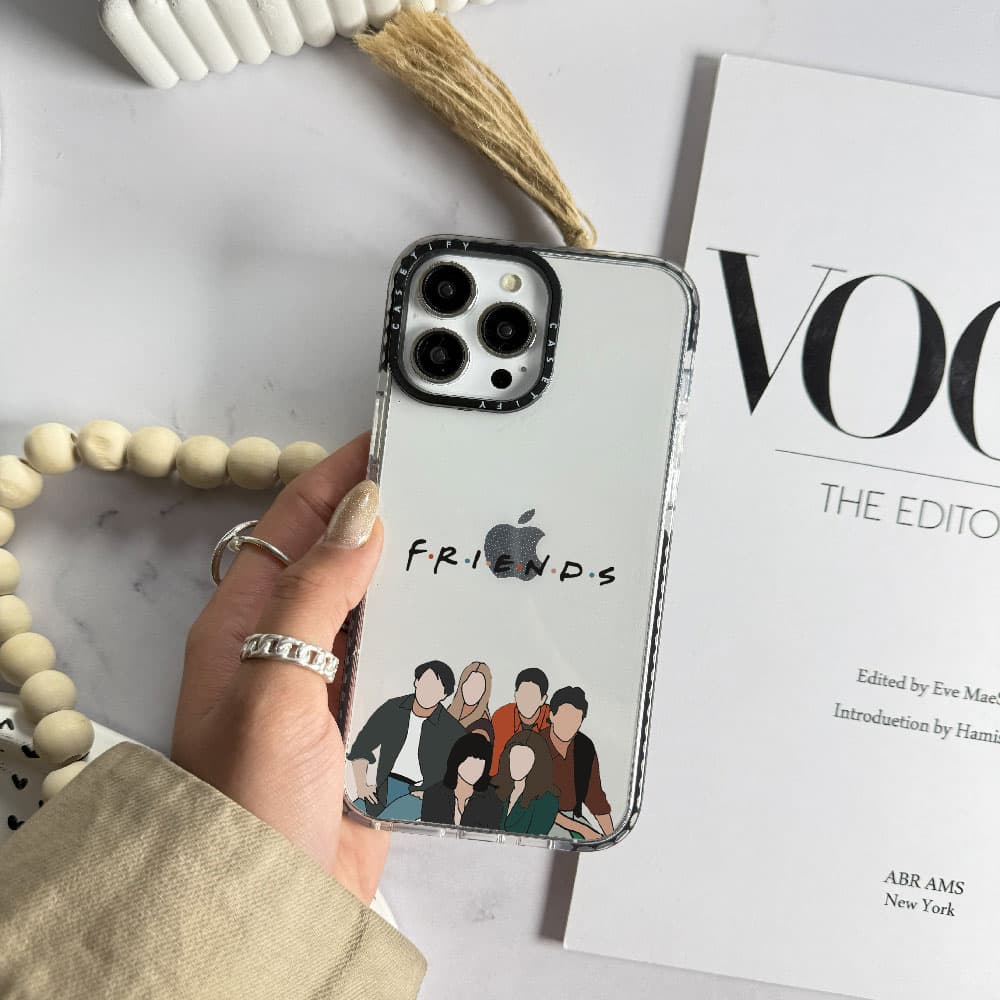 قاب شفاف چاپی سفارشی (کد 0436) مدل فرندز – friends مناسب برای گوشی موبایل شیائومی ردمی Xiaomi Redmi Note 8 / Note 8 Pro / Note 9 / Note 9S / Note 9 Pro / Note 10 Pro / Note 10 Pro Max / Note 11S / Not — تصویر ۵