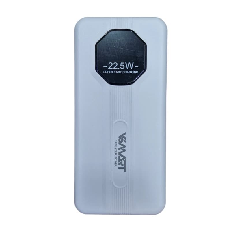 پاوربانک Vsmart مدل VS515 ظرفیت 20000 میلی‌آمپرساعت با پشتیبانی PD