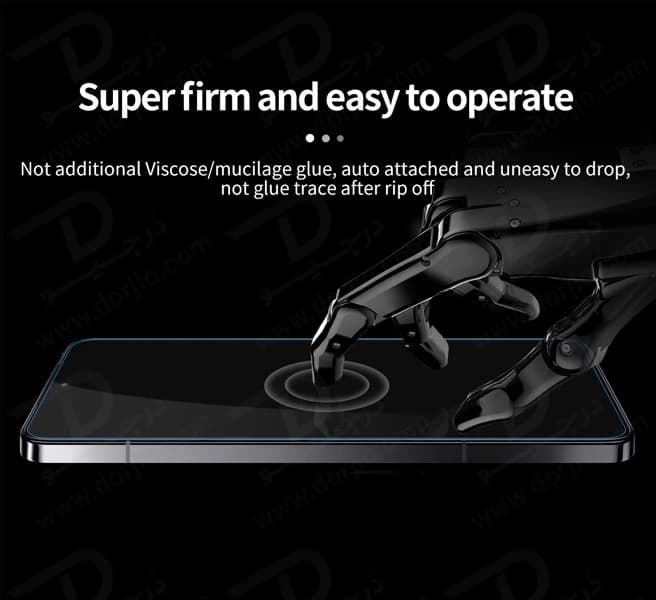 گلس شفاف بدون حاشیه Xiaomi Redmi Turbo 3 — تصویر ۳