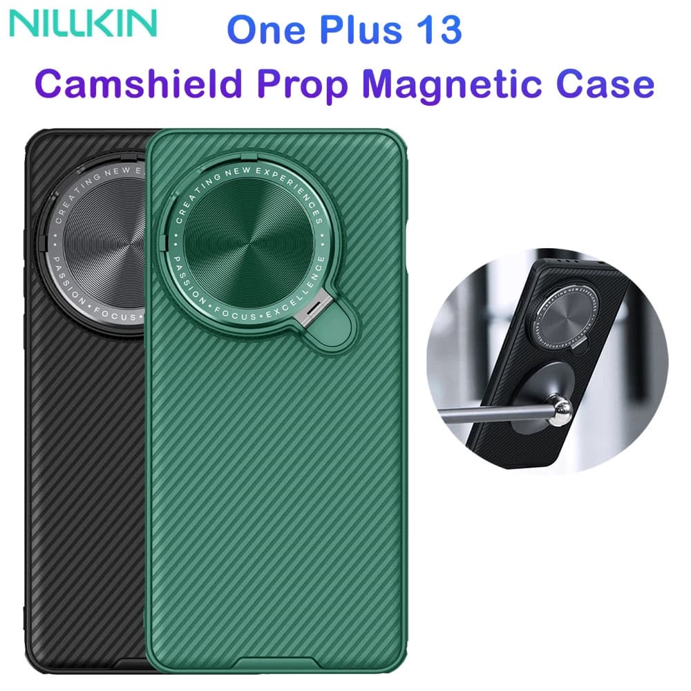 قاب ضد ضربه مگنتی کمرا استند OnePlus 13 مارک نیلکین مدل Camshield Prop Magnetic
