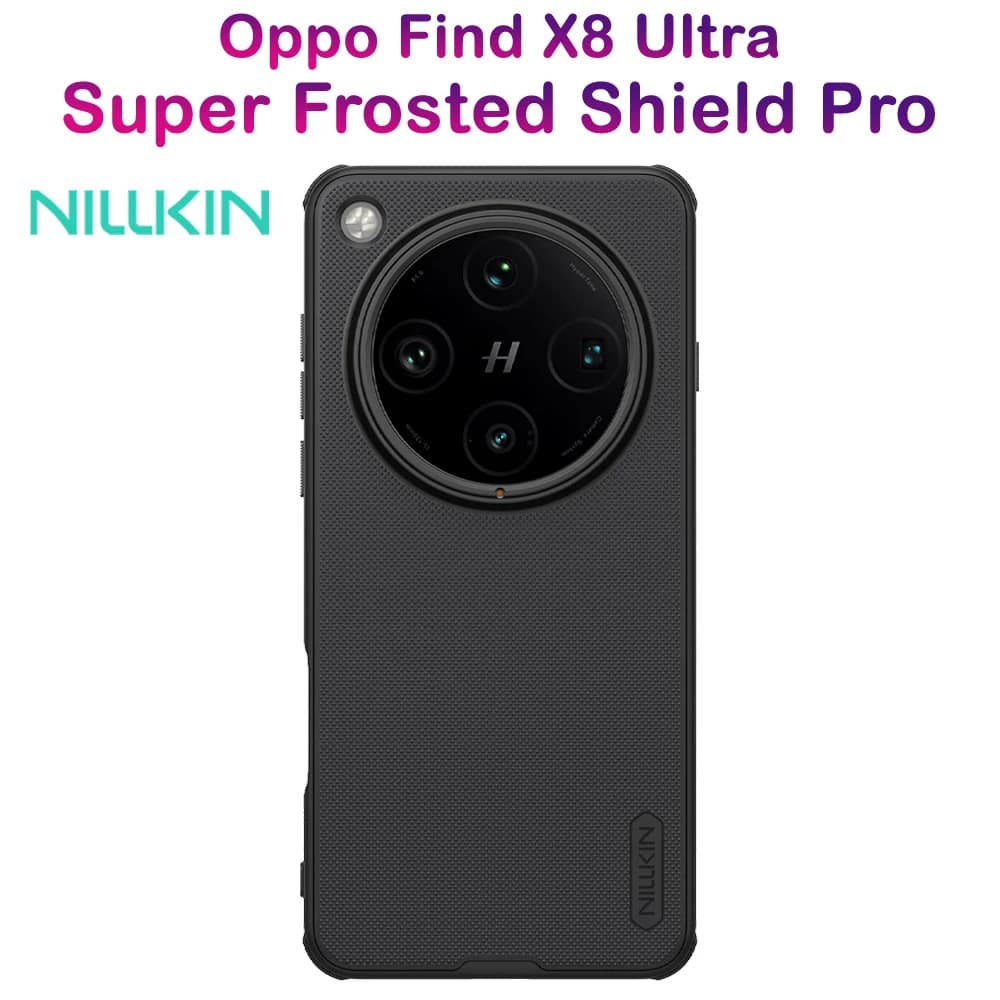 قاب ضد ضربه Oppo Find X8 Ultra مارک نیلکین مدل Super Frosted Shield Pro