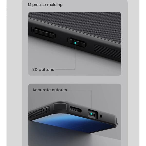 قاب ضد ضربه Nothing Phone 3a مارک نیلکین مدل Super Frosted Shield Pro — تصویر ۵