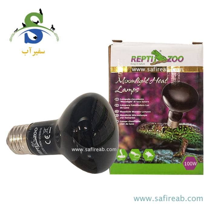 لامپ حرارتی مهتابی شب تراریوم 100W رپتی زوو D80100