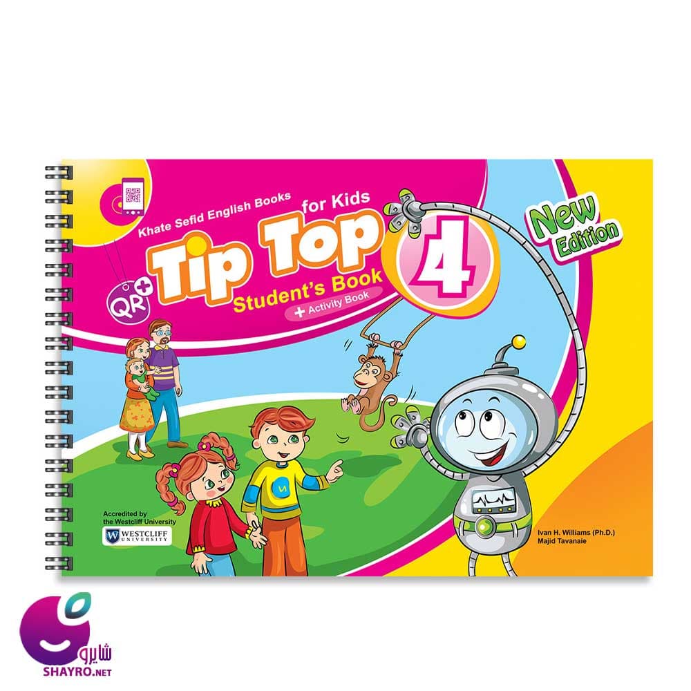 Tip Top 4 Student’s & Activity Book خط سفید
