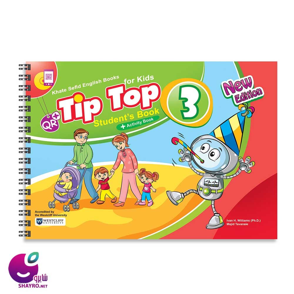 Tip Top 3 Student’s & Activity Book خط سفید