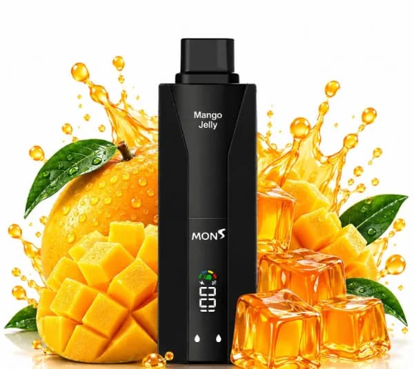 پاد یکبار مصرف مدل بابل مون طعم انبه و ژله 35000 پاف
