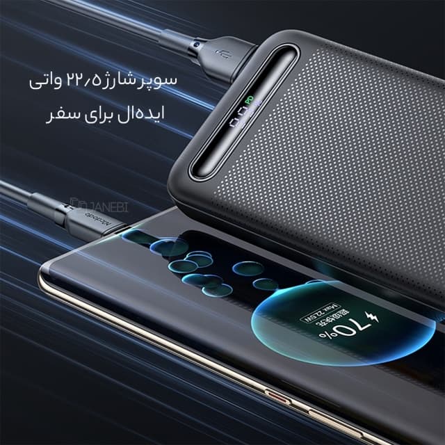پاوربانک 22.5 وات 10000 تایپ سی و یو اس بی مک دودو MC-388 — تصویر ۱۲