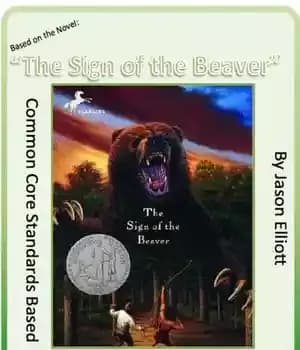 دانلود کتاب Sign of the Beaver By Elizabeth George Spear Reading Group Activity Guide – Sign
