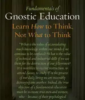 دانلود کتاب Fundamentals of Gnostic Education: Learn How to Think, Not What Think