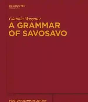 دانلود کتاب A Grammar of Savosavo