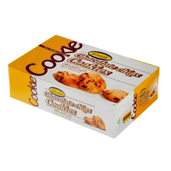 بیسکویت کوکی با تکه شکلات گرجی – 350 گرم