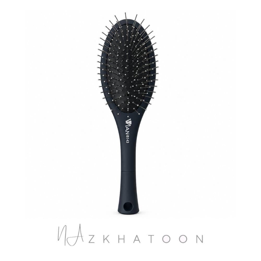 برس فلزی بیضی کربن مدل B143 وین | WIAN Carbon Oval Pin Brush B143