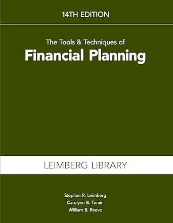 و دانلود نسخه کامل کتاب زبان اصلی The Tools & Techniques of Financial Planning, 14th Edition | دانلود کتاب خارجی