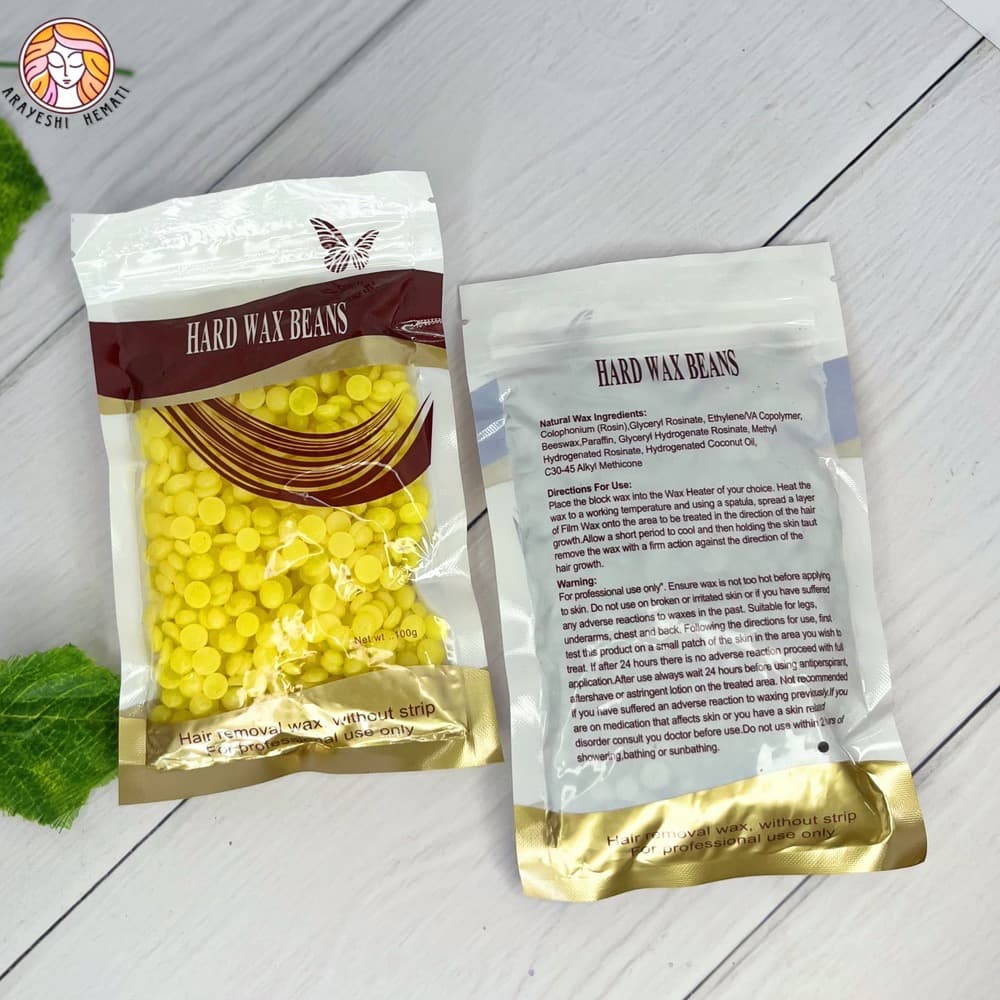 وکس عدسی 100 گرمی Hard Wax Beans — تصویر ۴