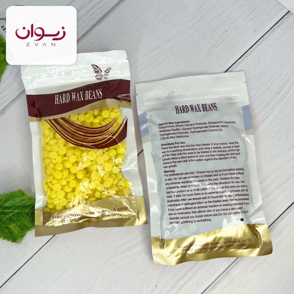وکس عدسی 100 گرمی Hard Wax Beans — تصویر ۸