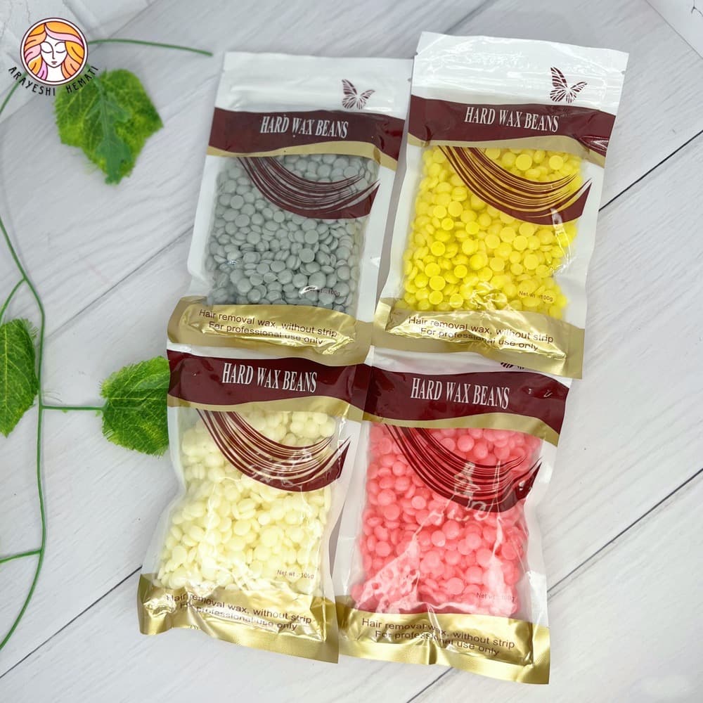 وکس عدسی 100 گرمی Hard Wax Beans