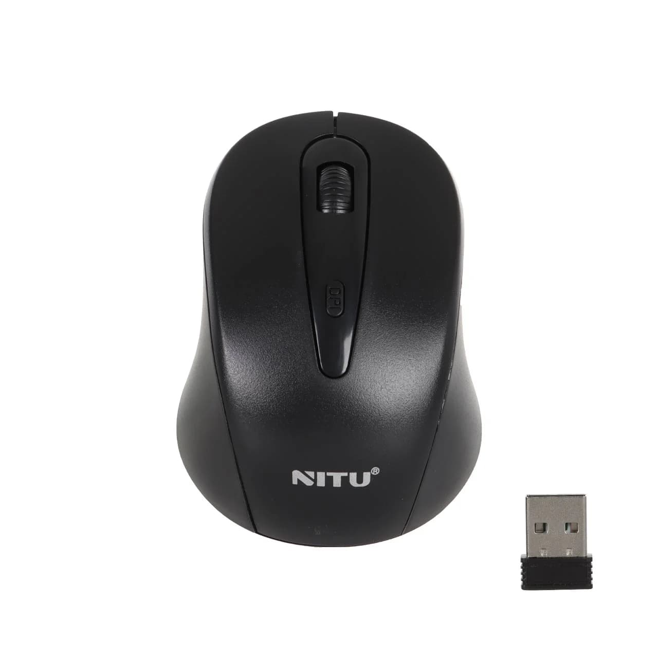 ماوس بی سیم Nitu مدل NWM03 – مشکی (گارانتی 18 ماه تعویض نیکان همراه)