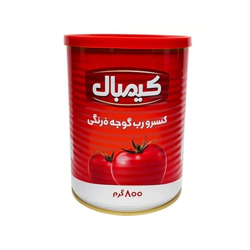 رب گوجه فرنگی کیمبال 800 گرم – کارتن 12 عددی